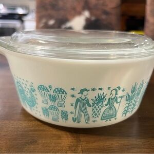 Vintage pyrex casserole
